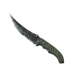★ Flip Knife | Stained (Well-Worn)