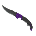 ★ StatTrak™ Falchion Knife | Ultraviolet (Field-Tested)