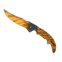 ★ StatTrak™ Falchion Knife | Tiger Tooth (Minimal Wear)