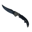 ★ StatTrak™ Falchion Knife | Blue Steel (Well-Worn)