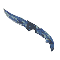 ★ Falchion Knife | Bright Water (Well-Worn)
