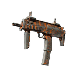 Souvenir MP7 | Orange Peel (Battle-Scarred)