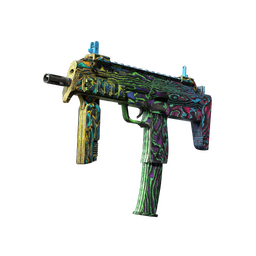StatTrak™ MP7 | Neon Ply (Factory New)