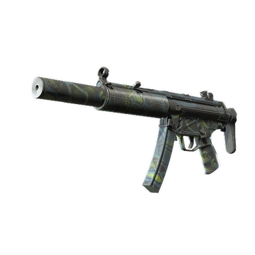 MP5-SD | Lime Hex (Field-Tested)