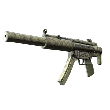MP5-SD | Bamboo Garden (Battle-Scarred)