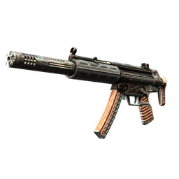 StatTrak™ MP5-SD | Gauss (Battle-Scarred)
