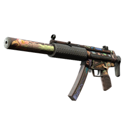 MP5-SD | Necro Jr. (Battle-Scarred)