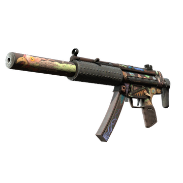 StatTrak™ MP5-SD | Necro Jr. (Battle-Scarred)
