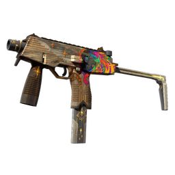 StatTrak™ MP9 | Starlight Protector (Battle-Scarred)
