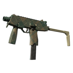 MP9 | Green Plaid (Minimal Wear)