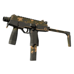 StatTrak™ MP9 | Black Sand (Battle-Scarred)