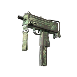 MAC-10 | Surfwood (Battle-Scarred)