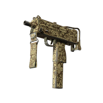 MAC-10 | Sienna Damask (Well-Worn)