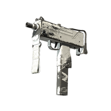 MAC-10 | Snow Splash (Well-Worn)