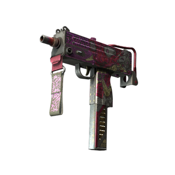 StatTrak™ MAC-10 | Saibā Oni (Battle-Scarred)