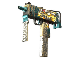 MAC-10 | Cat Fight (Well-Worn)