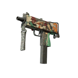 StatTrak™ MAC-10 | Allure (Battle-Scarred)