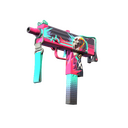 MAC-10 | Neon Rider (Well-Worn)