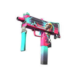 StatTrak™ MAC-10 | Neon Rider (Field-Tested)