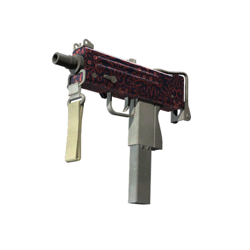 MAC-10 | Red Filigree (Factory New)