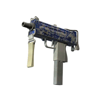 MAC-10 | Lapis Gator (Battle-Scarred)