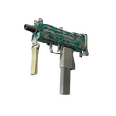 MAC-10 | Malachite (Battle-Scarred)