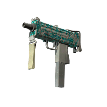 StatTrak™ MAC-10 | Malachite (Battle-Scarred)