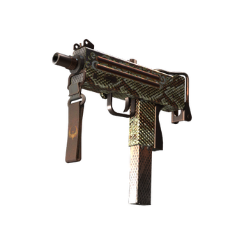 MAC-10 | Hot Snakes (Well-Worn)