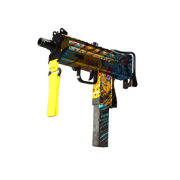 StatTrak™ MAC-10 | Stalker (Well-Worn)