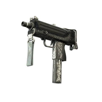 MAC-10 | Whitefish (Battle-Scarred)