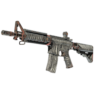 StatTrak™ M4A4 | Zubastick (Battle-Scarred)