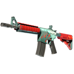 StatTrak™ M4A4 | Bullet Rain (Minimal Wear)