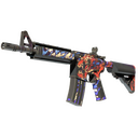 StatTrak™ M4A4 | 龍王 (Dragon King) (Battle-Scarred)