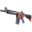 M4A4 | 龍王 (Dragon King) (Field-Tested)