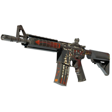 StatTrak™ M4A4 | Hellfire (Battle-Scarred)