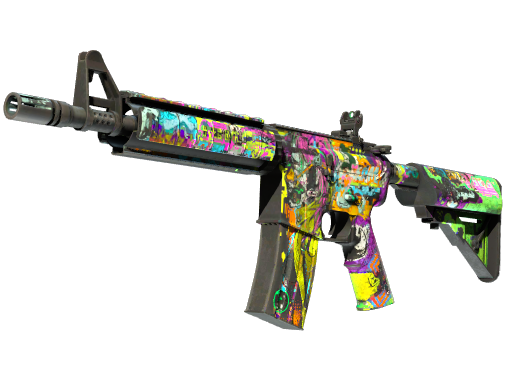 M4A4 | In Living Color (Háború tépázta)