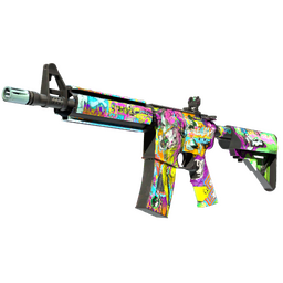 M4A4 | In Living Color (Minimal Wear)