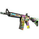 M4A4 | In Living Color (Well-Worn)