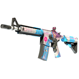 StatTrak™ M4A4 | Temukau (Well-Worn)