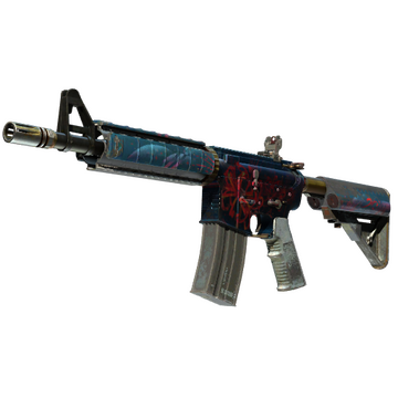 StatTrak™ M4A4 | Spider Lily (Battle-Scarred)