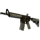 StatTrak™ M4A4 | The Battlestar (Battle-Scarred)