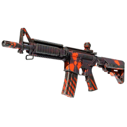 M4A4 | Radiation Hazard (Well-Worn)