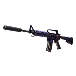 StatTrak™ M4A1-S | Black Lotus (Well-Worn)