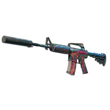 M4A1-S | Hyper Beast (Battle-Scarred)