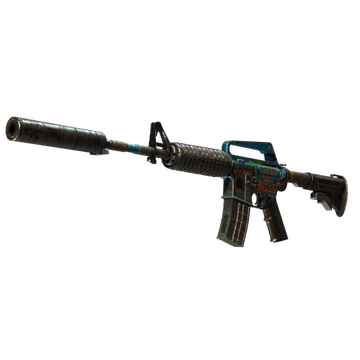 M4A1-S | Control Panel (Battle-Scarred)