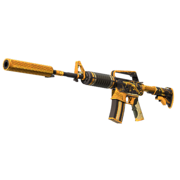 M4A1-S | Golden Coil (Minimal Wear)