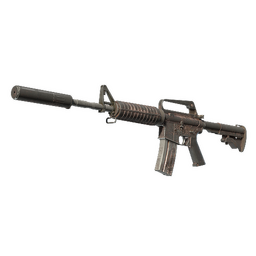 M4A1-S | Rose Hex (Battle-Scarred)