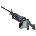 StatTrak™ M249 | Downtown (Battle-Scarred)