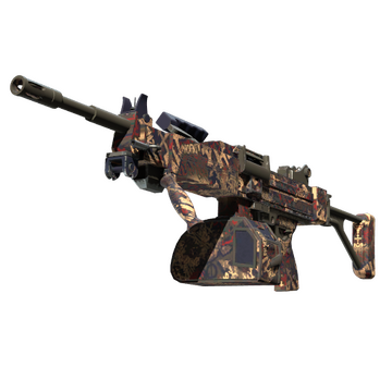 Negev | Phoenix Stencil (Factory New)