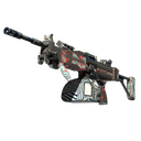 Negev | Dazzle (Battle-Scarred)